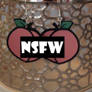 Peach Booty Earrings